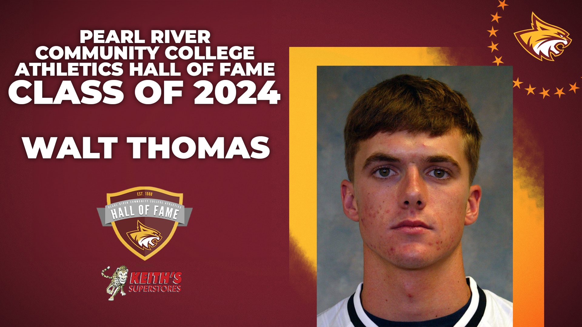 2024 Hall of Fame Inductee Walt Thomas