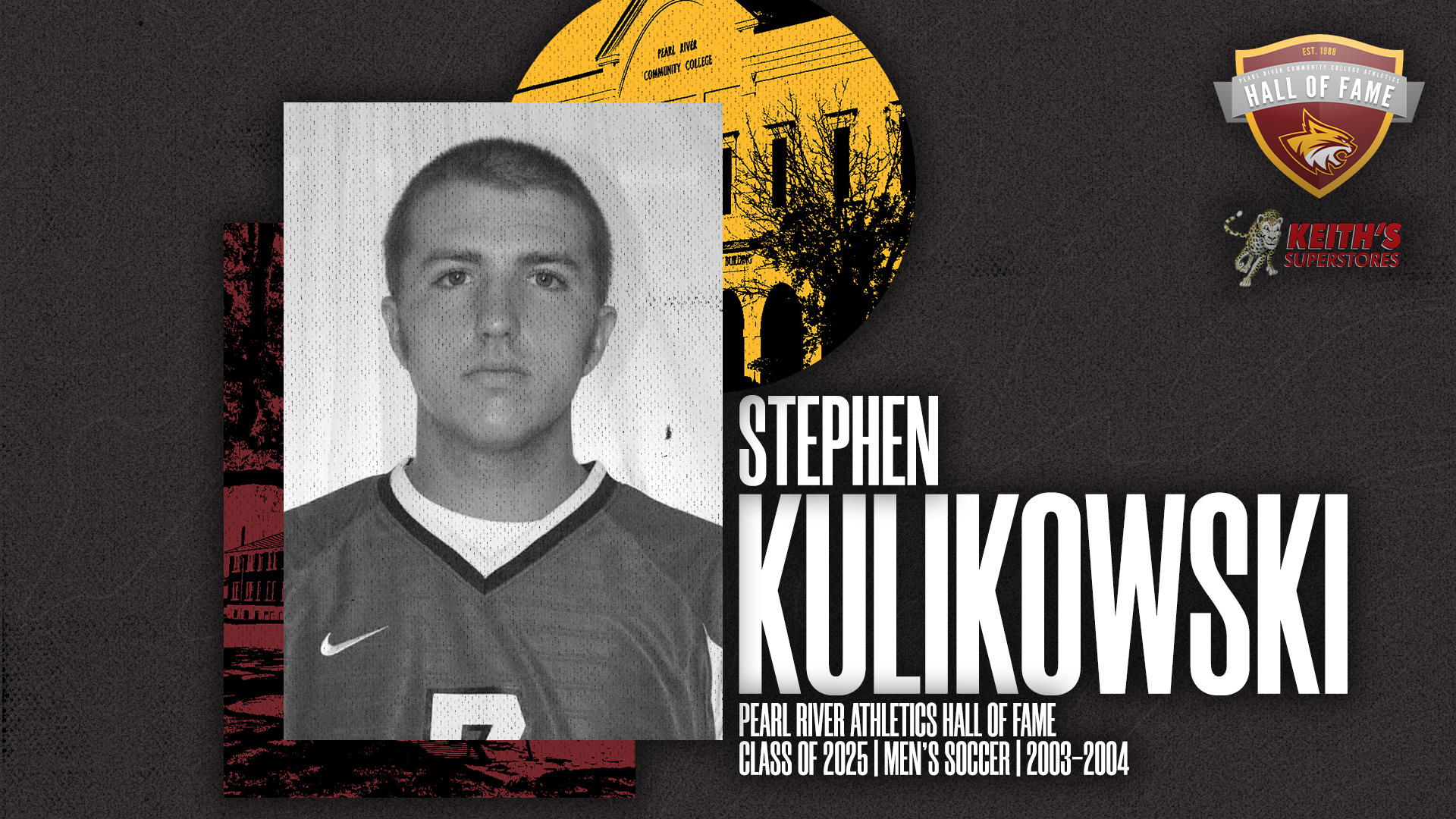 PRCC Hall of Fame Graphic - Stephen Kulikowski