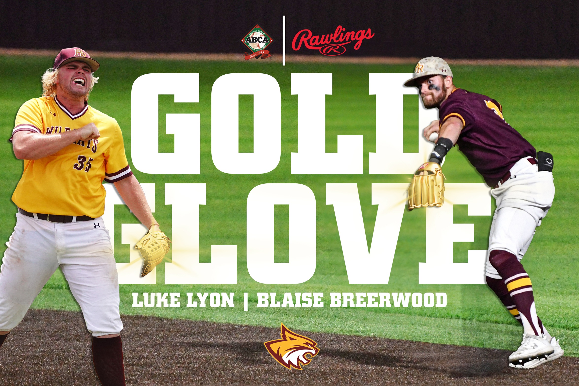 PRCC&rsquo;s Blaise Breerwood, Luke Lyon earn ABCA/Rawlings Gold Glove Awards