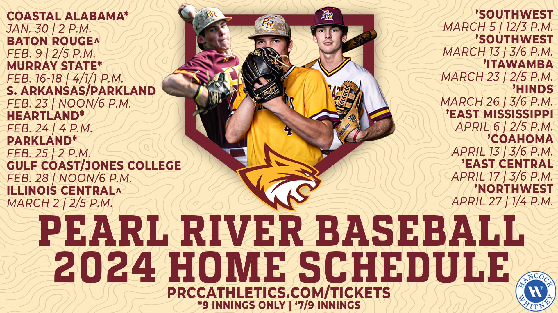 Pearl River baseball announces 2024 campaign