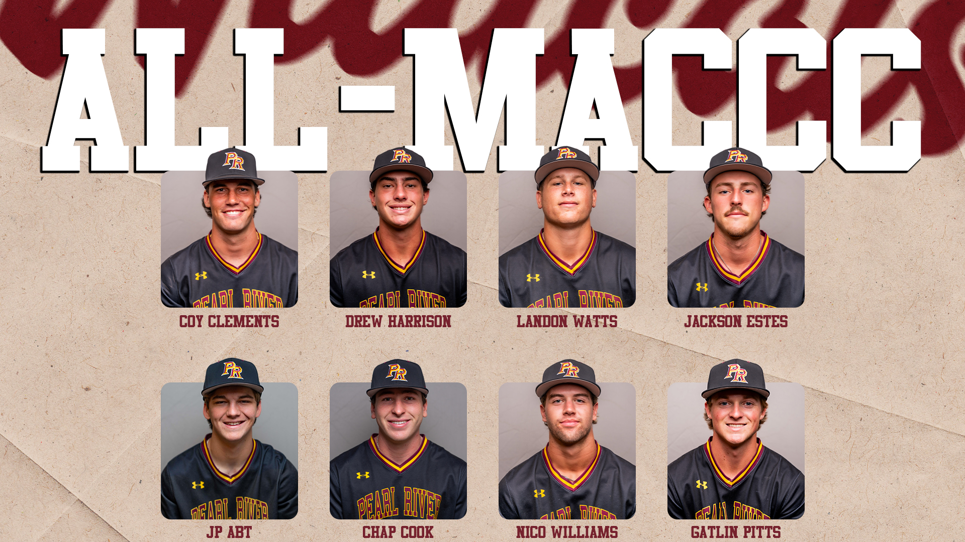Pearl River baseball earns 8 All-MACCC selections