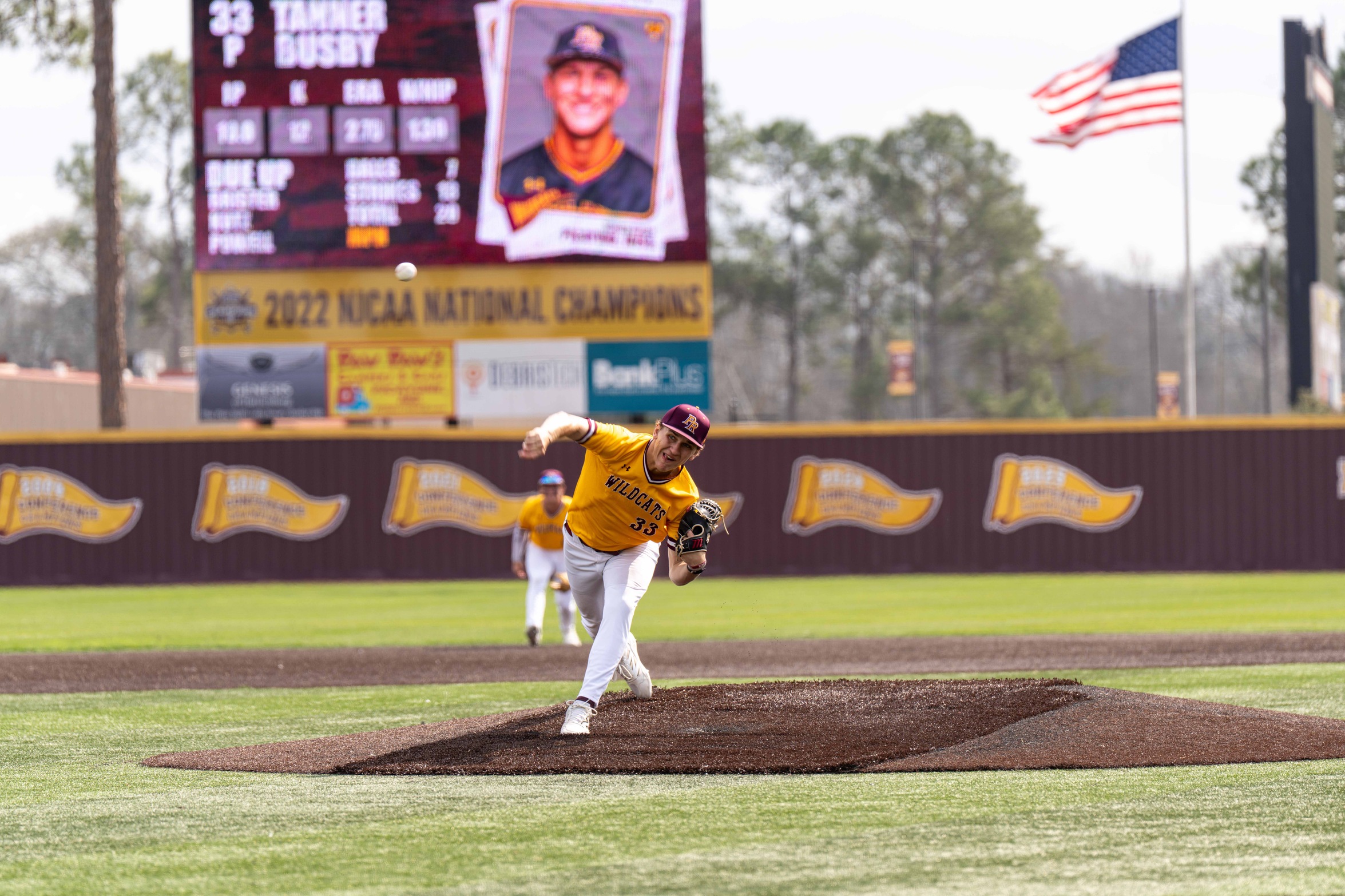 Busby throws gem, bats erupt late as No. 2 Pearl River clinches series
