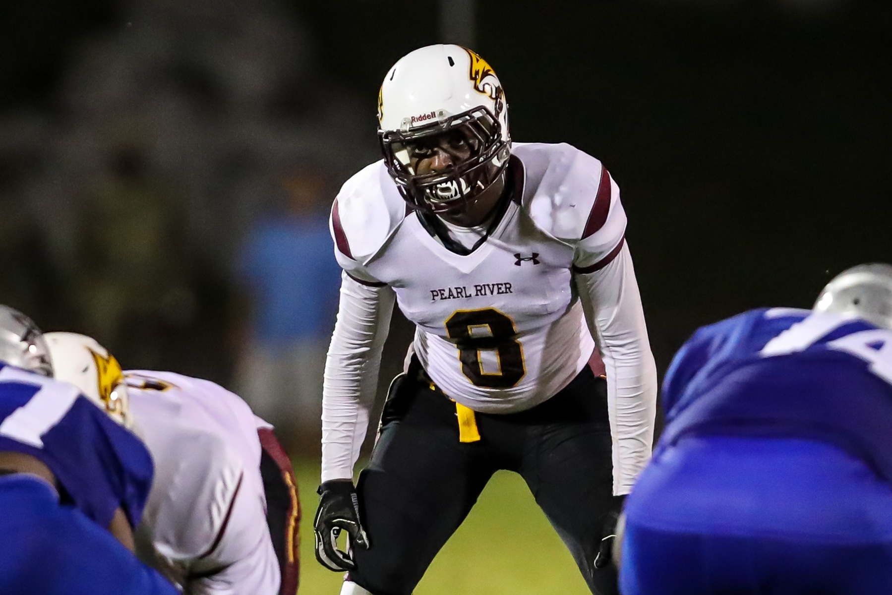 Pearl River linebacker Reggie Williams leads the Wildcats with 28 tackles through three games. PRCC hosts East Central at 6 p.m. Thursday at Dobie Holden Stadium. (JUCOWEEKLY.org)