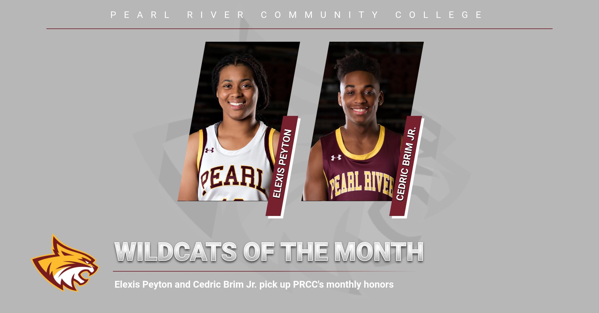 Elexis Peyton, Cedric Brim Jr. named Wildcats of the Month