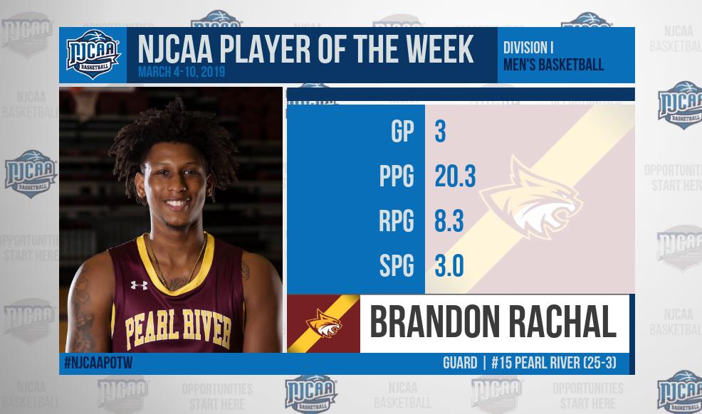 Pearl River's Brandon Rachal lands national award