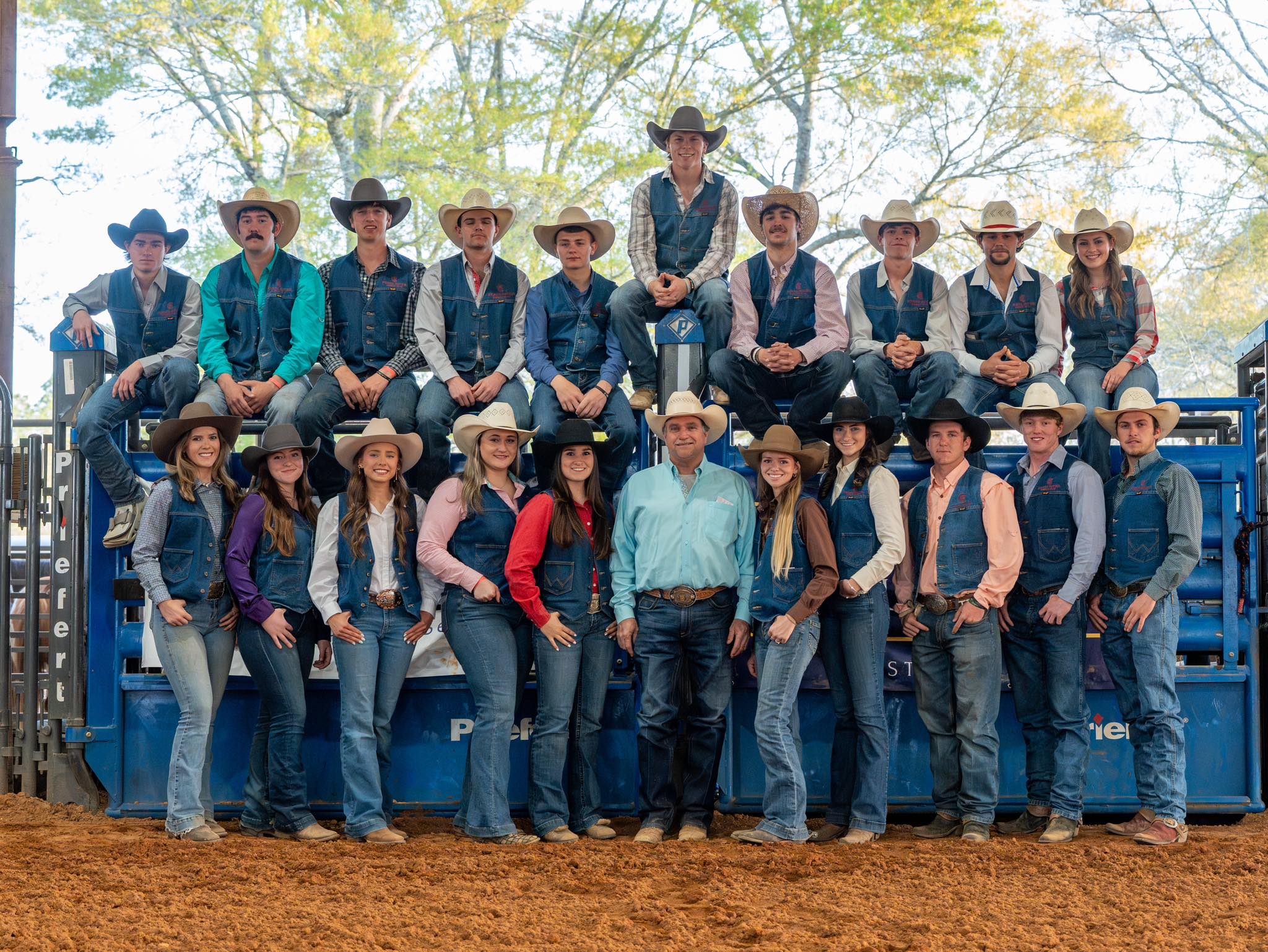 The 2024-25 Pearl River Rodeo Team (Jessica Smith/Punchy Pony Productions)