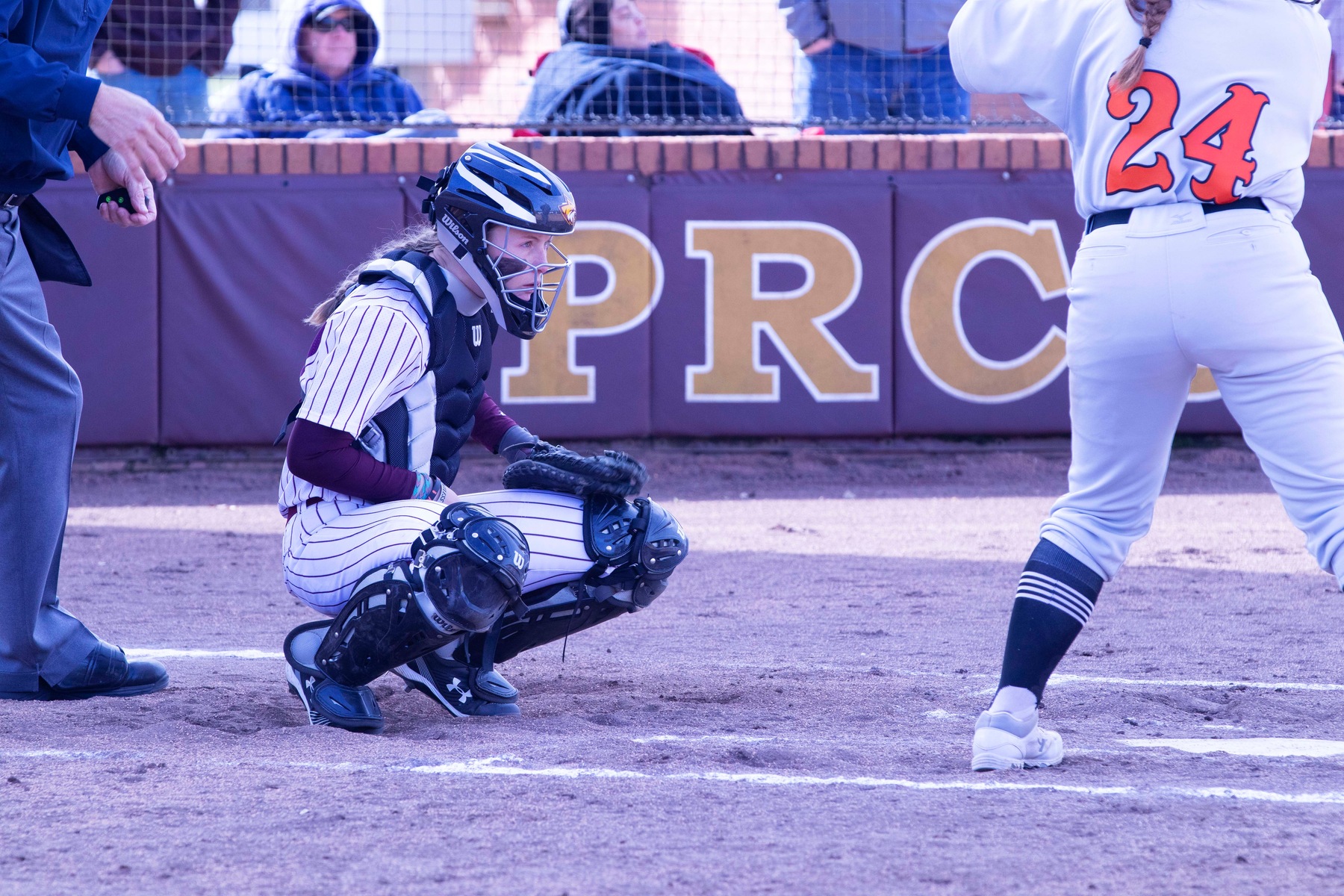 Pearl River opened the Wildcat Invitational on Friday, Feb. 8, 2019 by playing Marion Military Institute at Lady Wildcat Stadium in Poplarville, Miss. (KRISTI HARRIS/PRCC ATHLETICS)