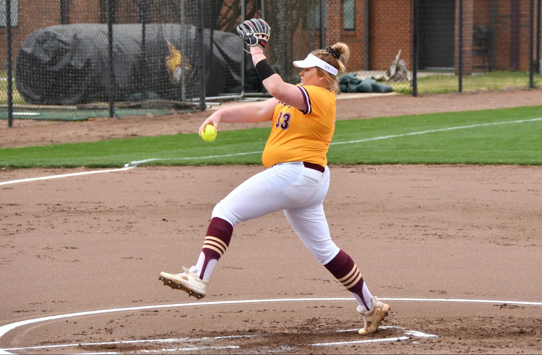 No. 12 Pearl River no-hits No. 3 Jones College in split