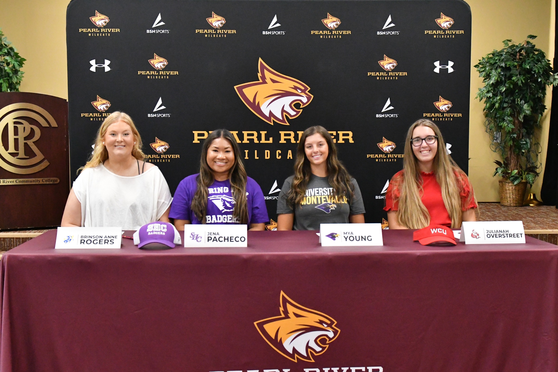 Four PRCC softball standouts sign with four-year schools