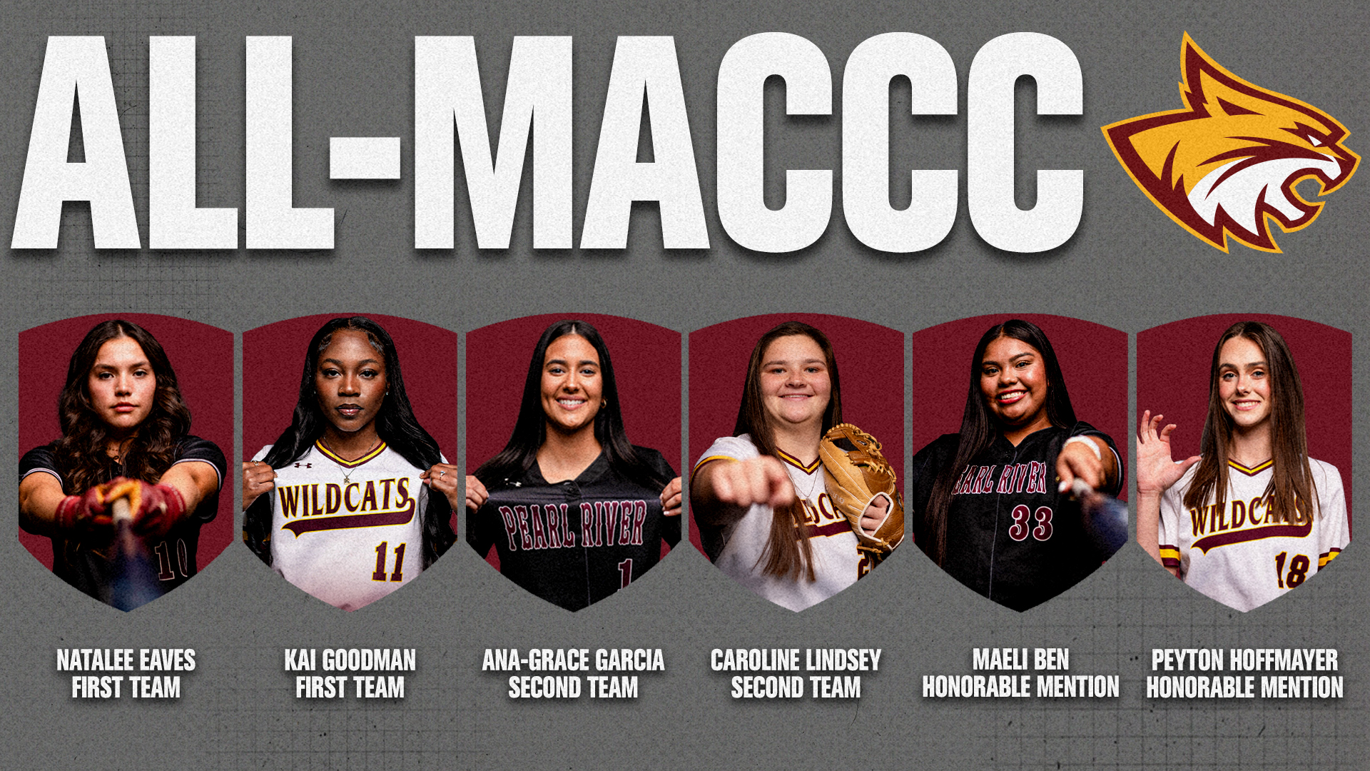 6 Pearl River softball standouts tabbed All-MACCC