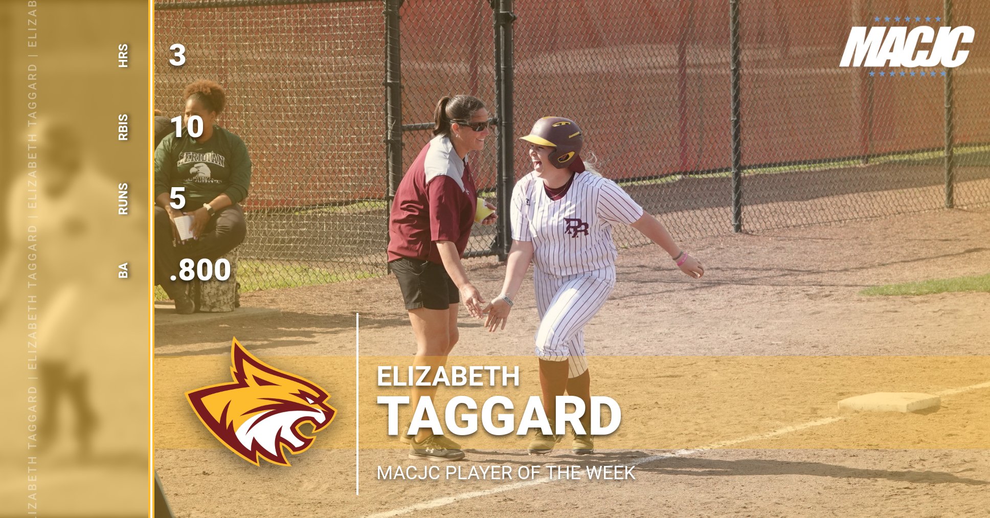 Pearl River's Elizabeth Taggard named MACJC Player of the Week