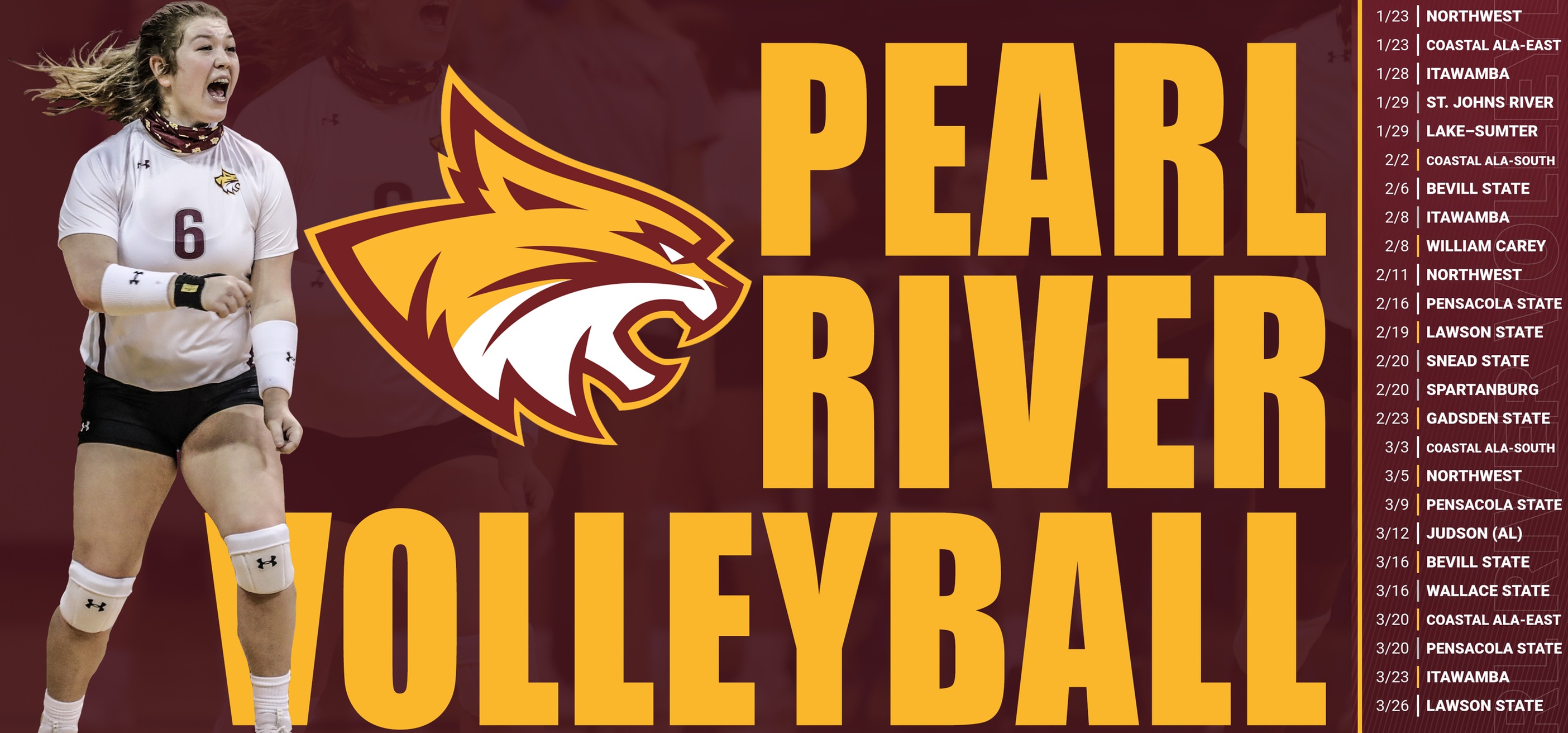 Pearl River announces finalized volleyball schedule